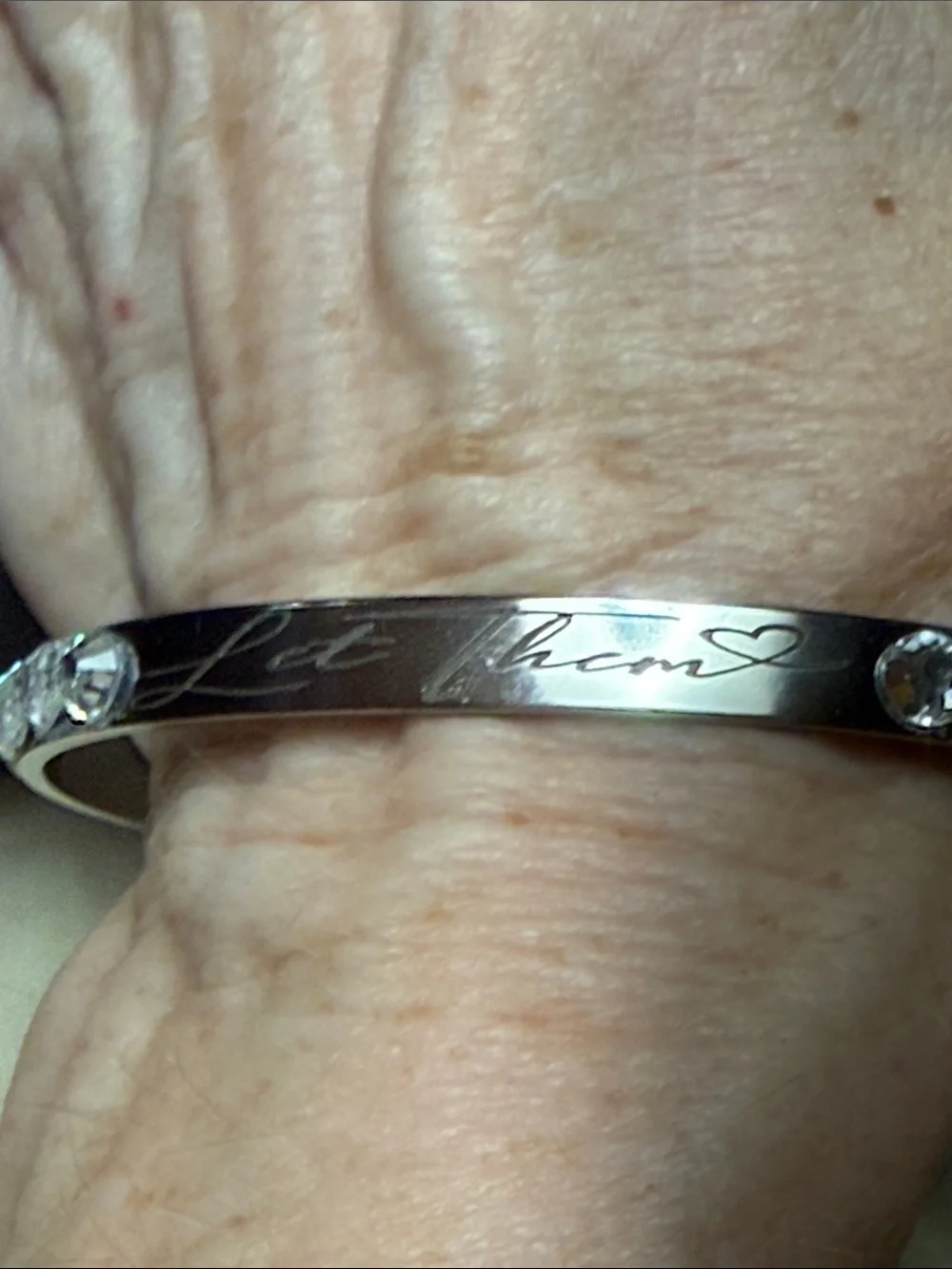 Stainless Steel sleek silver